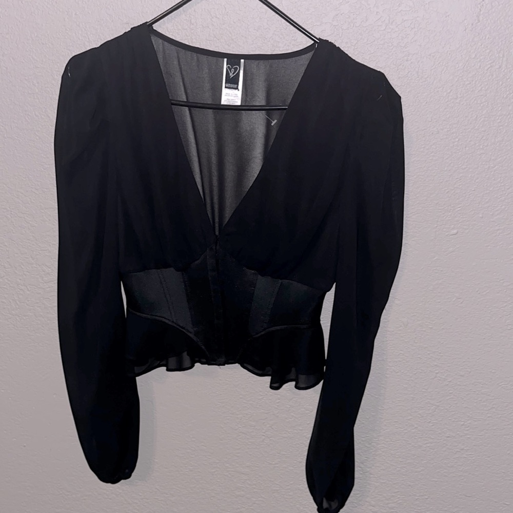 Black blouse